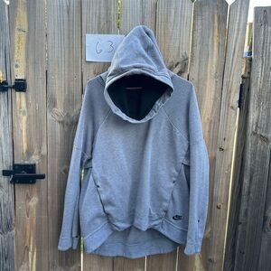 Nike Women's Tech Full Zip Hoodie Gray Size L Casual